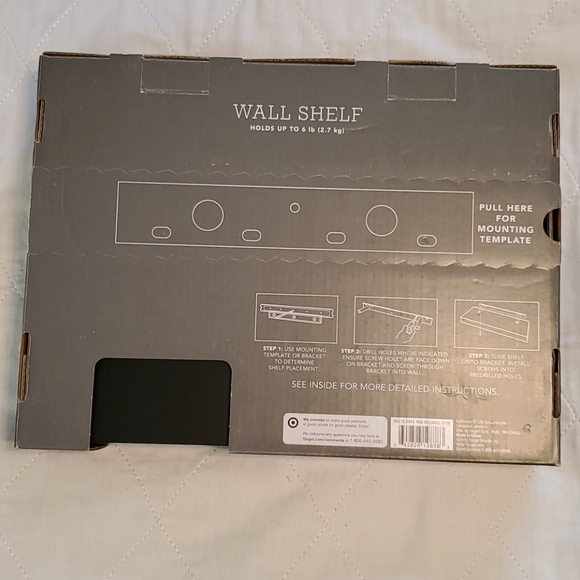 Threshold Wall Decor Threshold Wall Shelf Black Poshmark